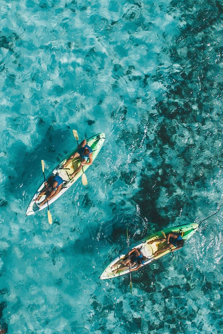 Kayak en Ibiza — alquiler y actividades acuáticas